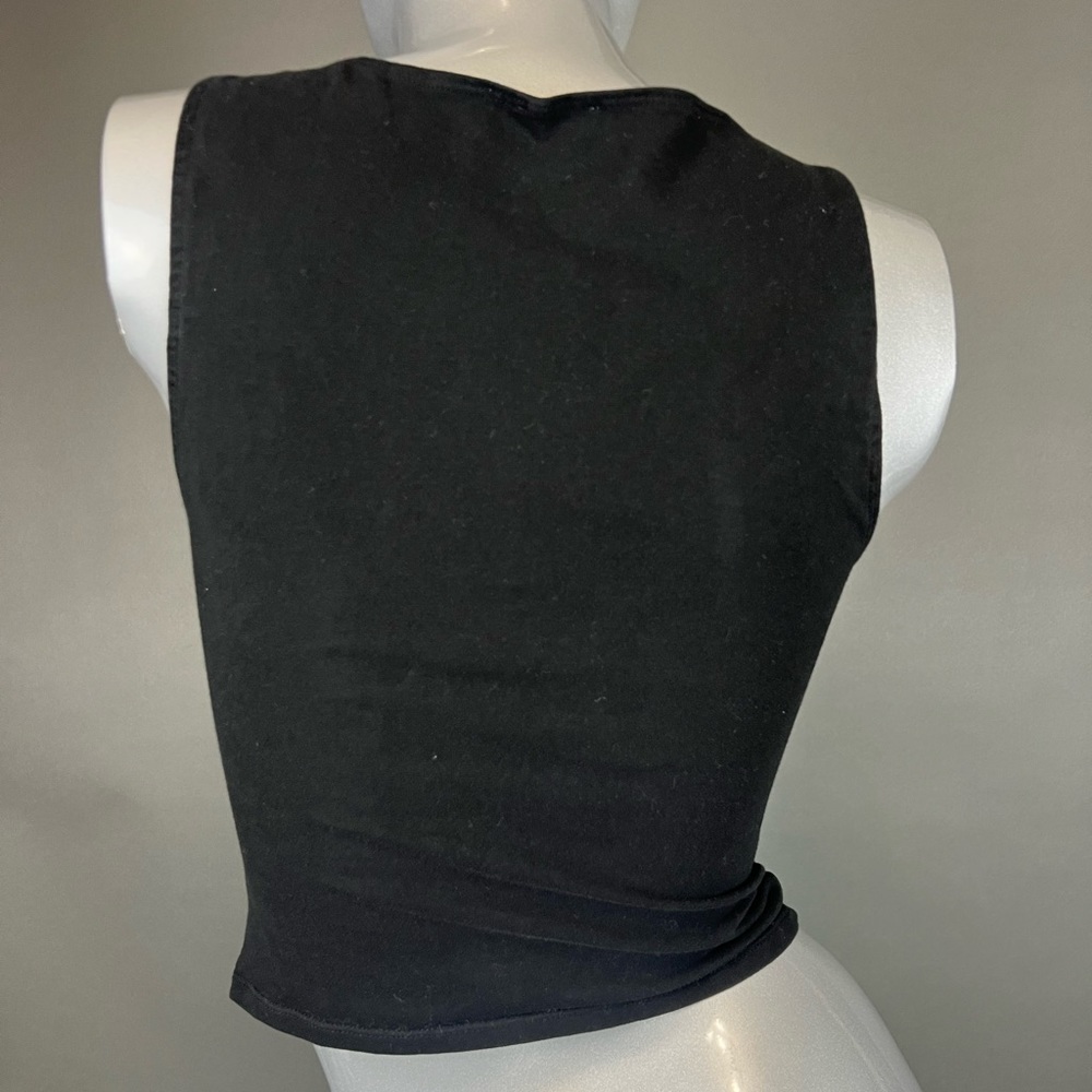 ❌SOLD❌ Garage Black Crop Top - Picture 3 of 3